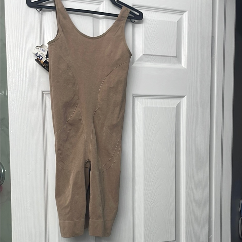 Tan Sleeveless Bodysuit